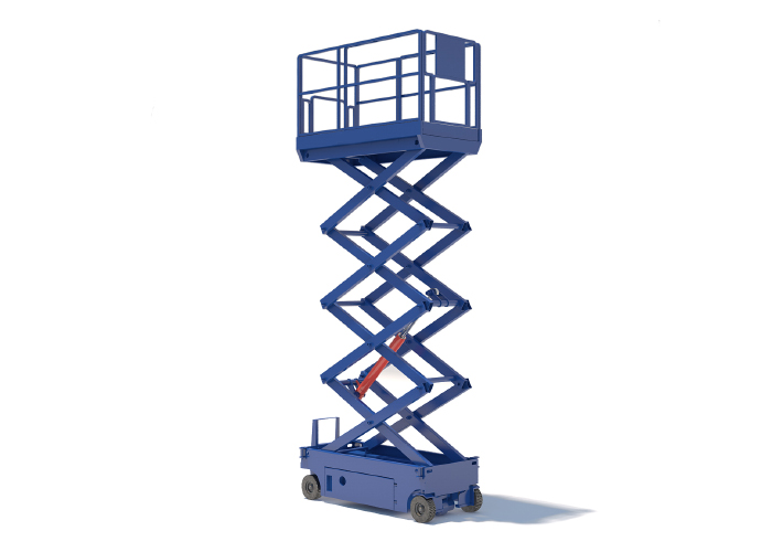 Self Propelled Scissor Lift Manufacturers in Diu And Daman | Titan Material Handling Pvt.Ltd.